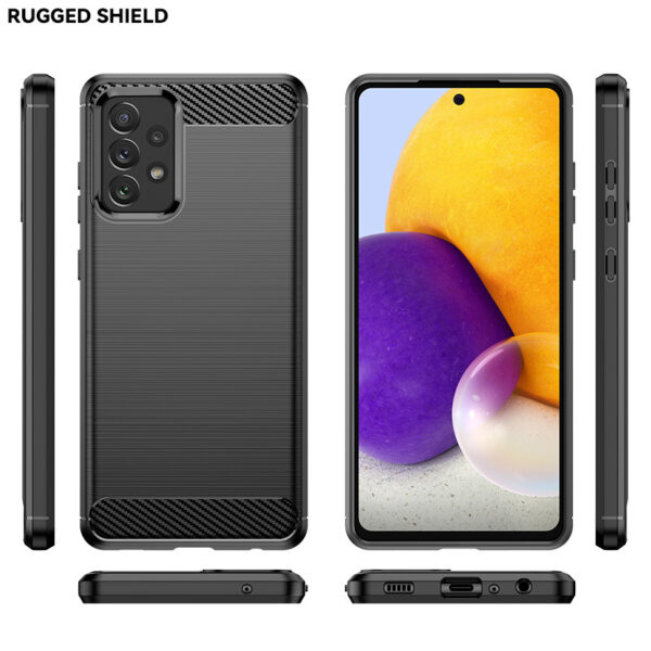 Samsung Galaxy A Serie Galaxy A72 TPU Mode Einfarbig Handyhülle – Bild 5
