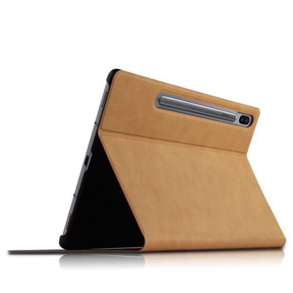 Samsung Tablet Serie Galaxy Tab S6 Mode Leder Tablethülle Einfarbig – Bild 5