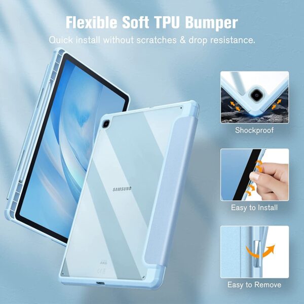 Samsung Tablet Serie Einfarbig Mode Galaxy Tab S6 Lite Tablethülle Acryl – Bild 9