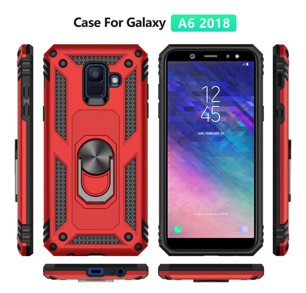 Samsung Galaxy A Serie Ring Handyhülle Einfach Galaxy A8 (2018) – Bild 3