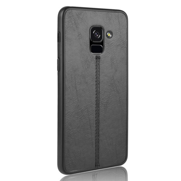 Samsung Galaxy A Serie Handyhülle Galaxy A8+ Einfach Kalbsleder – Bild 4