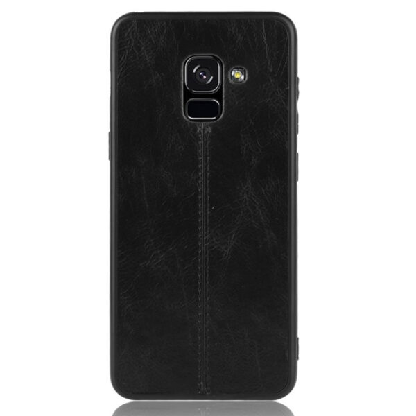Samsung Galaxy A Serie Handyhülle Galaxy A8+ Einfach Kalbsleder – Bild 6