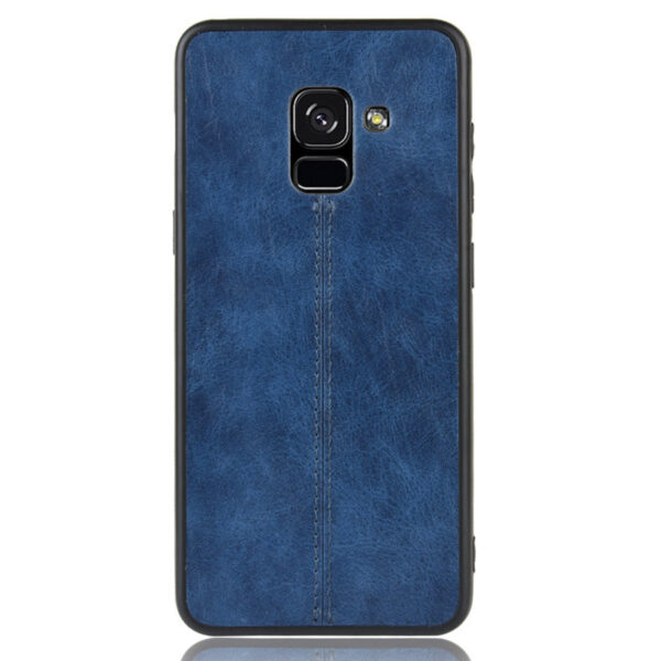 Samsung Galaxy A Serie Handyhülle Galaxy A8+ Einfach Kalbsleder – Bild 8