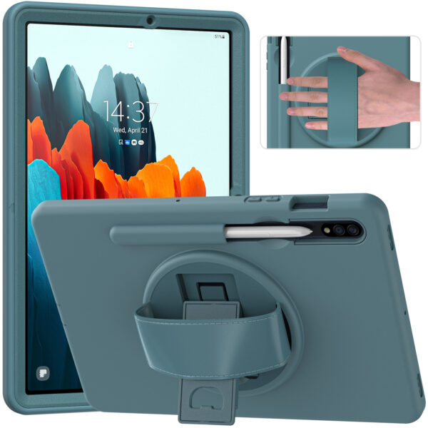 Samsung Tablet Serie Tablethülle Galaxy Tab S7 Plus Drehständer Mode – Bild 10
