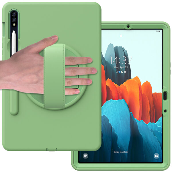 Samsung Tablet Serie Tablethülle Galaxy Tab S7 Plus Drehständer Mode – Bild 3