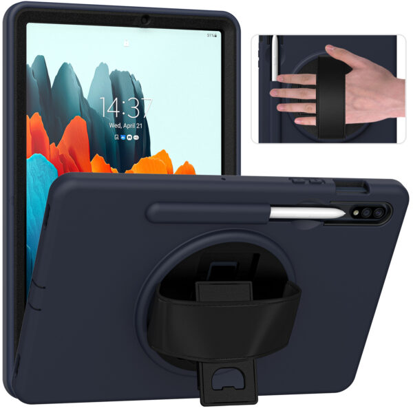 Samsung Tablet Serie Tablethülle Galaxy Tab S7 Plus Drehständer Mode – Bild 8
