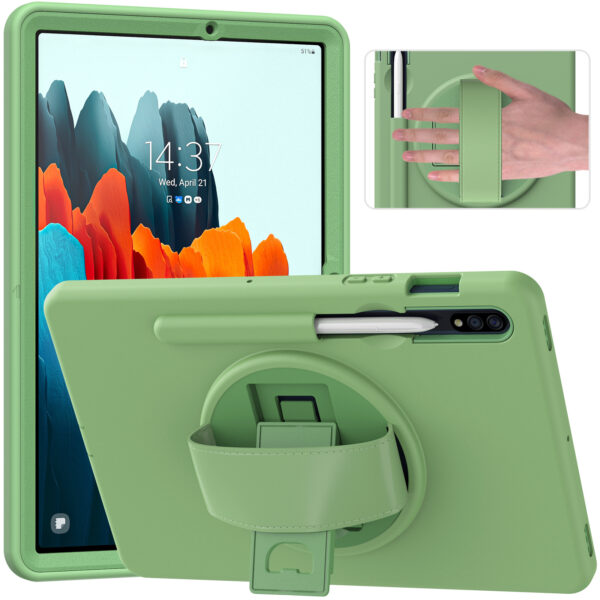 Samsung Tablet Serie Tablethülle Galaxy Tab S7 Plus Drehständer Mode – Bild 9