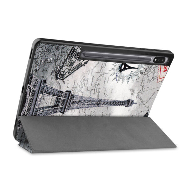 Samsung Tablet Serie Mode Tablethülle Eisenturm Leder Galaxy Tab S8 – Bild 5