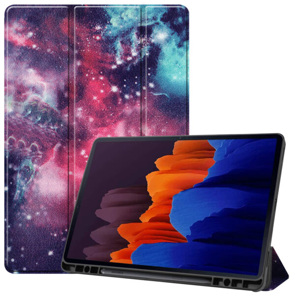 Samsung Tablet Serie Mode Tablethülle Eisenturm Leder Galaxy Tab S8 – Bild 6