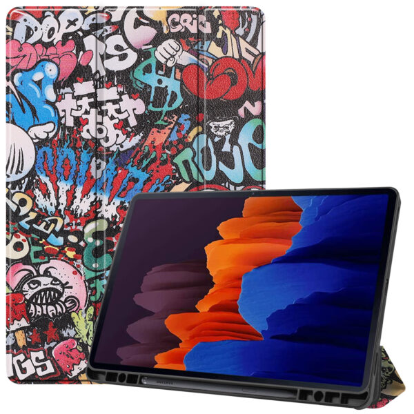 Samsung Tablet Serie Mode Tablethülle Eisenturm Leder Galaxy Tab S8 – Bild 7