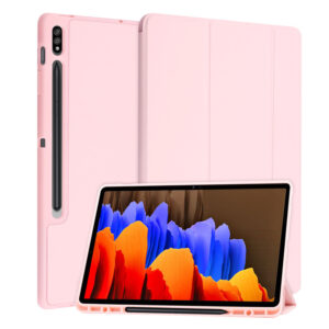 Samsung Tablet Serie Galaxy Tab S8+ Tablethülle Einfarbig Leder Mode