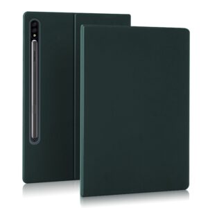 Samsung Tablet Serie Leder Galaxy Tab S8 Ultra Einfarbig Mode Tablethülle