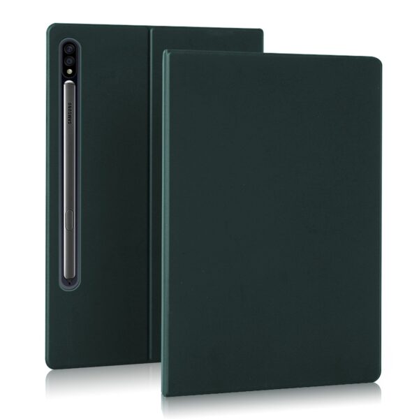 Samsung Tablet Serie Leder Galaxy Tab S8 Ultra Einfarbig Mode Tablethülle
