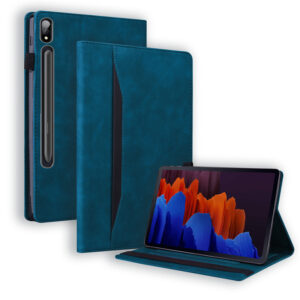 Samsung Tablet Serie Leder Einfarbig Mode Tablethülle Galaxy Tab S8 Ultra