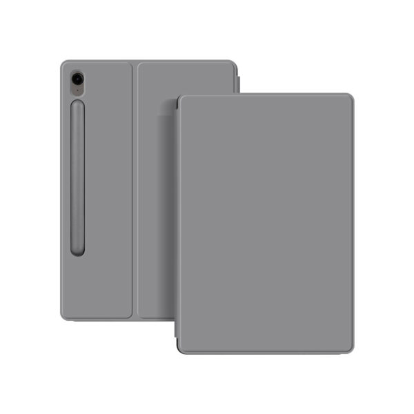 Samsung Tablet Serie Tablethülle Galaxy Tab S9 FE Leder Mode Einfarbig – Bild 3