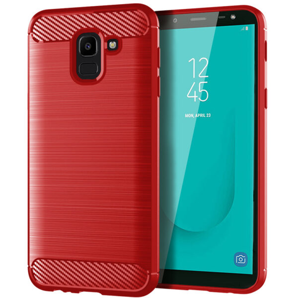 Samsung Galaxy J Serie Handyhülle Galaxy J6 (2018) Einfach Einfarbig TPU – Bild 4