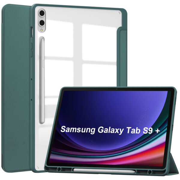 Samsung Tablet Serie Tablethülle Mode Galaxy Tab S9+ Einfarbig Acryl – Bild 7