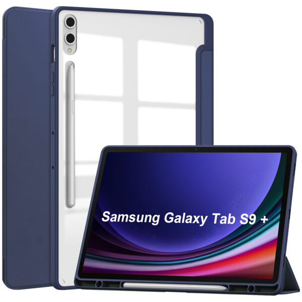 Samsung Tablet Serie Tablethülle Mode Galaxy Tab S9+ Einfarbig Acryl – Bild 9