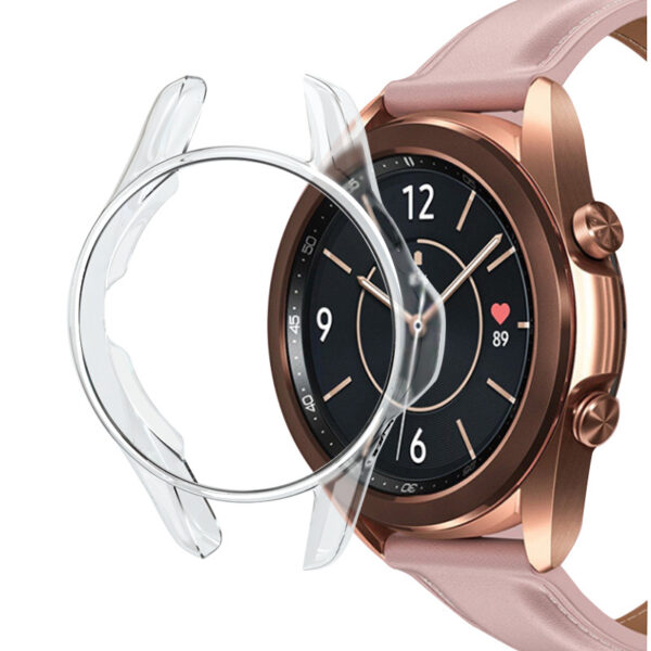 Samsung Samsung Watch Serie Mode Schutzhülle für die Uhr TPU Galaxy Watch 3 (41mm) Einfarbig – Bild 9