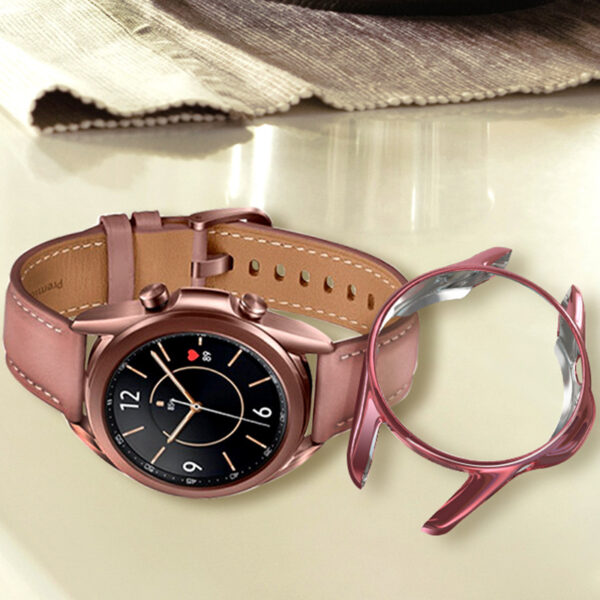 Samsung Samsung Watch Serie Mode Schutzhülle für die Uhr TPU Galaxy Watch 3 (41mm) Einfarbig – Bild 4