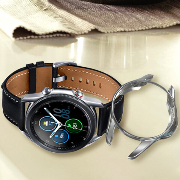 Samsung Samsung Watch Serie Mode Schutzhülle für die Uhr TPU Galaxy Watch 3 (41mm) Einfarbig – Bild 5