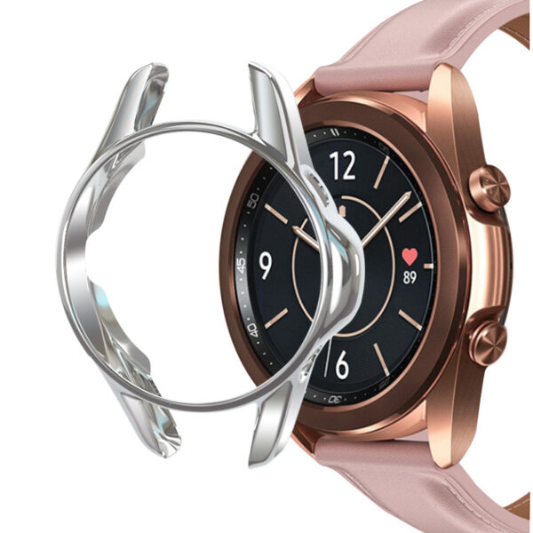 Samsung Samsung Watch Serie Mode Schutzhülle für die Uhr TPU Galaxy Watch 3 (41mm) Einfarbig – Bild 7