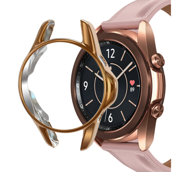 Samsung Samsung Watch Serie Mode Schutzhülle für die Uhr TPU Galaxy Watch 3 (41mm) Einfarbig – Bild 8