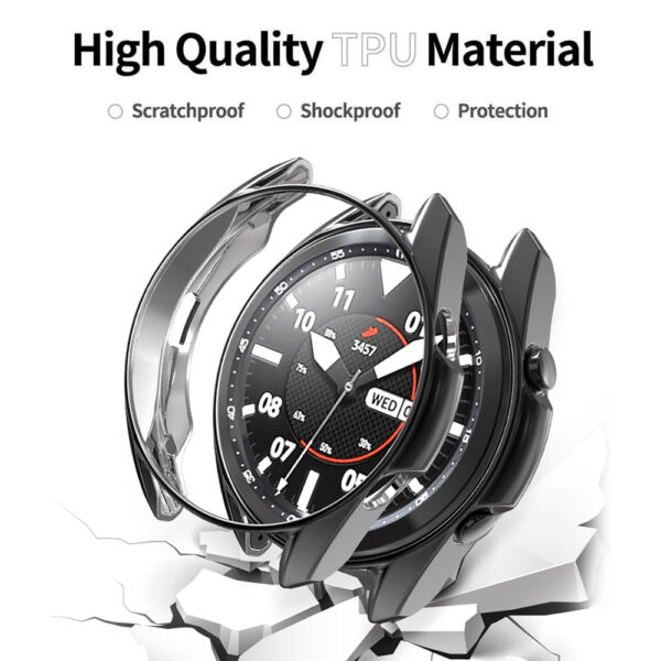 Samsung Samsung Watch Serie Schutzhülle für die Uhr Galaxy Watch 3 (45mm) TPU Mode Einfarbig – Bild 2