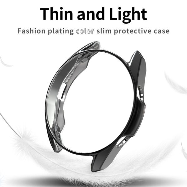Samsung Samsung Watch Serie Schutzhülle für die Uhr Galaxy Watch 3 (45mm) TPU Mode Einfarbig – Bild 3