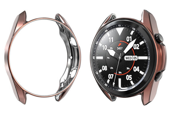 Samsung Samsung Watch Serie Schutzhülle für die Uhr Galaxy Watch 3 (45mm) TPU Mode Einfarbig – Bild 4