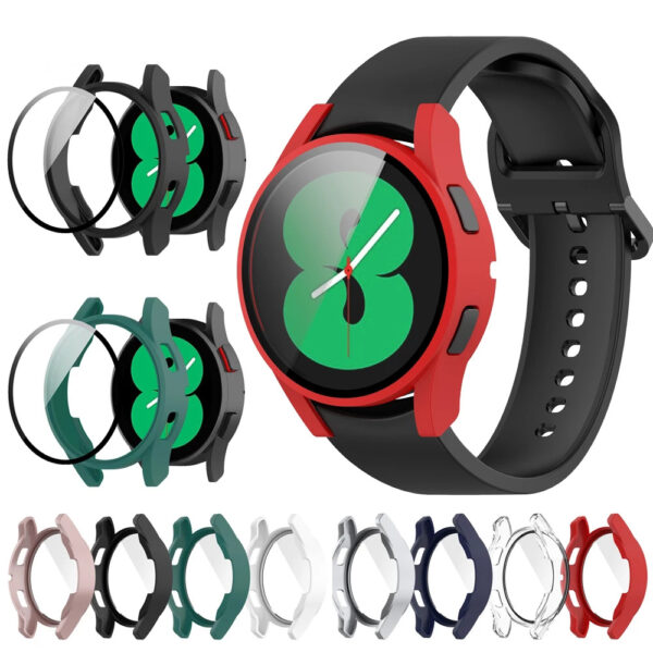 Samsung Samsung Watch Serie Einfarbig PC Mode Galaxy Watch 4 (40mm) Schutzhülle für die Uhr – Bild 2