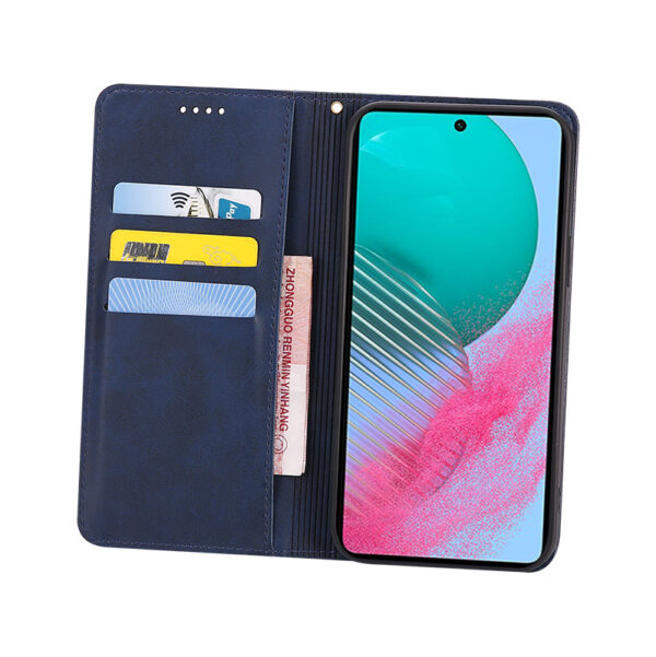 Samsung Galaxy M Serie Galaxy M54 5G Handyhülle Einfarbig Einfach PU – Bild 3