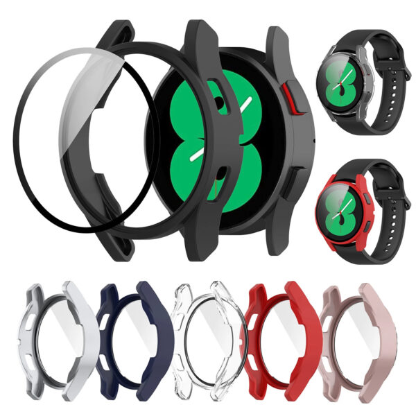 Samsung Samsung Watch Serie Einfarbig PC Mode Galaxy Watch 4 (40mm) Schutzhülle für die Uhr – Bild 3