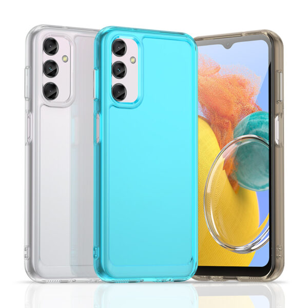 Samsung Galaxy M Serie Handyhülle Einfach TPU Transparent Galaxy M13 – Bild 2
