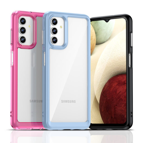 Samsung Galaxy M Serie Transparent Einfach TPU Galaxy M13 Handyhülle – Bild 2