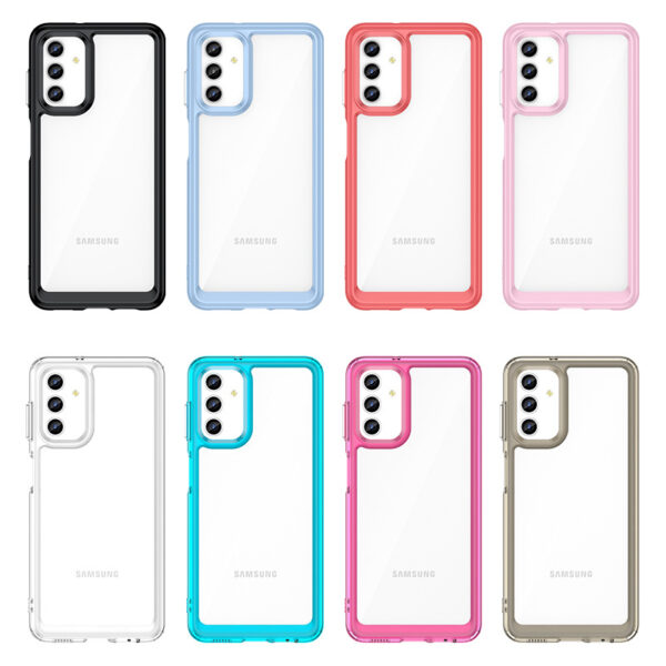 Samsung Galaxy M Serie Transparent Einfach TPU Galaxy M13 Handyhülle – Bild 6