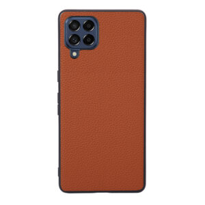 Samsung Galaxy M Serie Einfach Galaxy M53 5G Handyhülle Litschi-Hautmuster
