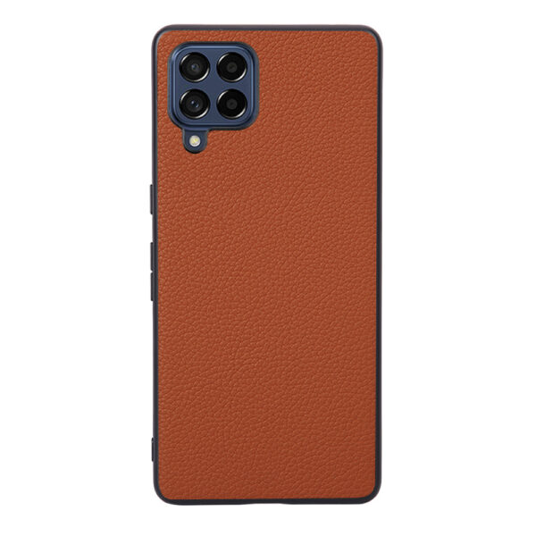 Samsung Galaxy M Serie Einfach Galaxy M53 5G Handyhülle Litschi-Hautmuster