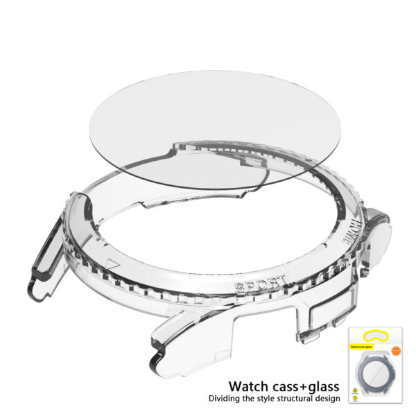 Samsung Samsung Watch Serie Einfarbig Schutzhülle für die Uhr Galaxy Watch 4 Classic (46mm) Mode PC – Bild 19