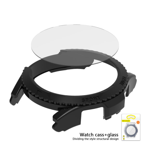 Samsung Samsung Watch Serie Einfarbig Schutzhülle für die Uhr Galaxy Watch 4 Classic (46mm) Mode PC – Bild 20