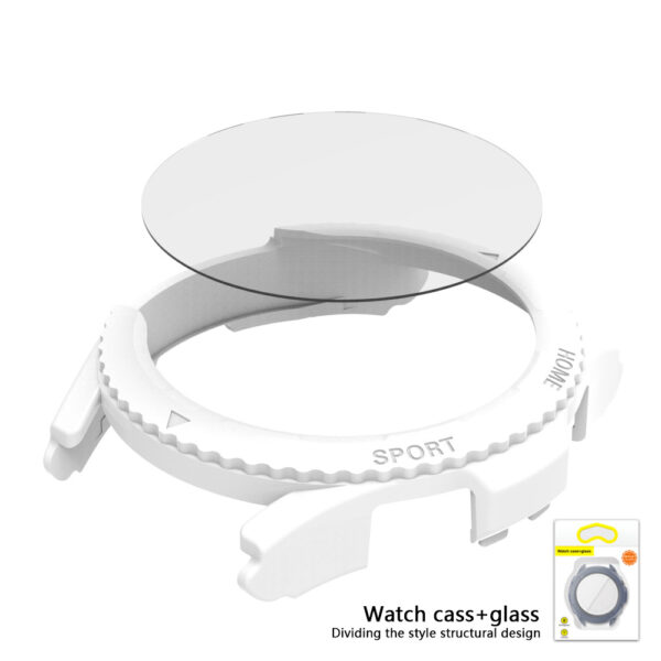 Samsung Samsung Watch Serie Einfarbig Schutzhülle für die Uhr Galaxy Watch 4 Classic (46mm) Mode PC – Bild 21
