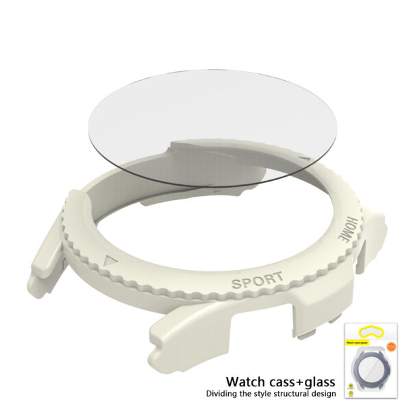 Samsung Samsung Watch Serie Einfarbig Schutzhülle für die Uhr Galaxy Watch 4 Classic (46mm) Mode PC – Bild 22