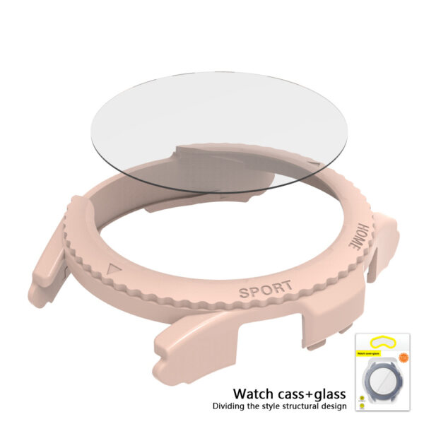 Samsung Samsung Watch Serie Einfarbig Schutzhülle für die Uhr Galaxy Watch 4 Classic (46mm) Mode PC – Bild 24