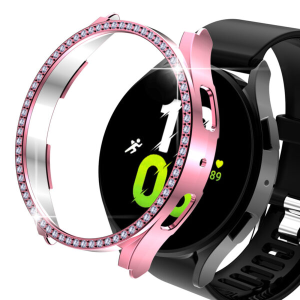 Samsung Samsung Watch Serie Mode Galaxy Watch 5 (40mm) Schutzhülle für die Uhr Diamant PC – Bild 2