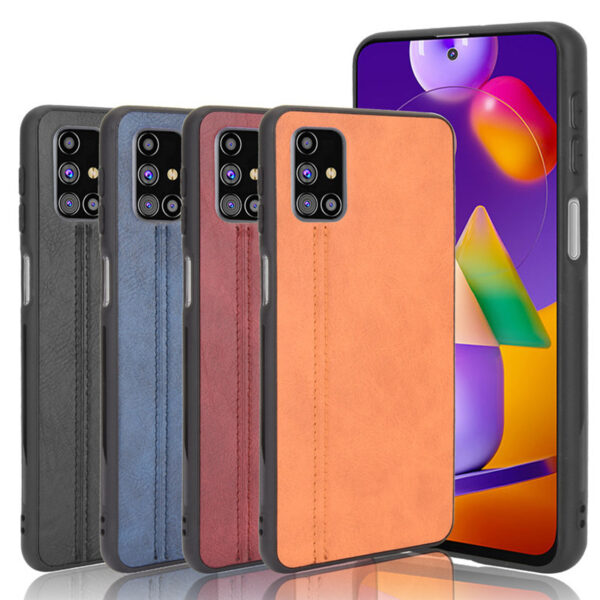 Samsung Galaxy M Serie Galaxy M31s Einfach Einfarbig Handyhülle – Bild 2