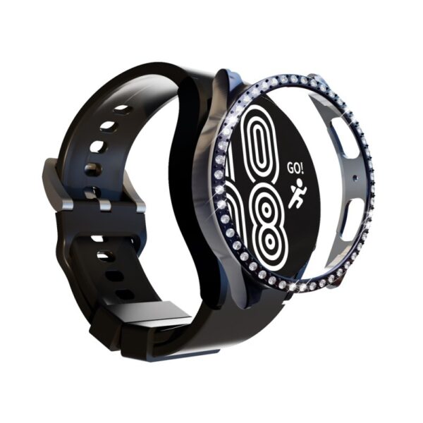 Samsung Samsung Watch Serie Mode Galaxy Watch 5 (40mm) Schutzhülle für die Uhr Diamant PC – Bild 4