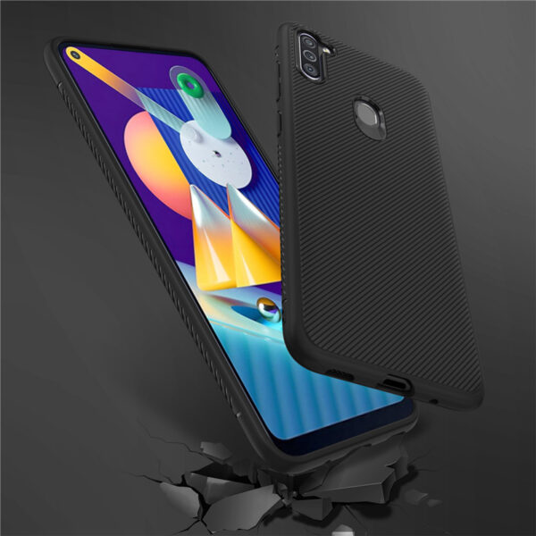 Samsung Galaxy M Serie Handyhülle Einfarbig Einfach Galaxy M11 TPU – Bild 4