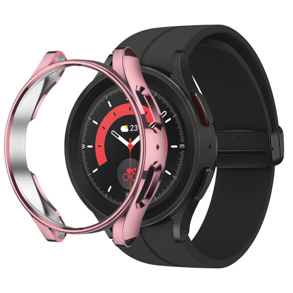 Samsung Samsung Watch Serie Galaxy Watch 5 Pro(45MM) Mode Einfarbig Schutzhülle für die Uhr TPU – Bild 3