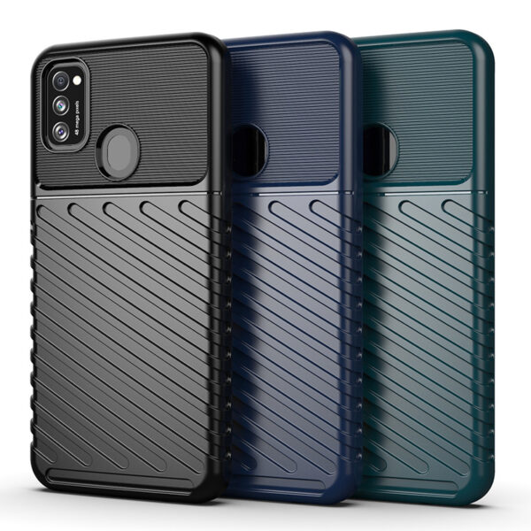 Samsung Galaxy M Serie Einfarbig Einfach Galaxy M21 TPU Handyhülle – Bild 3