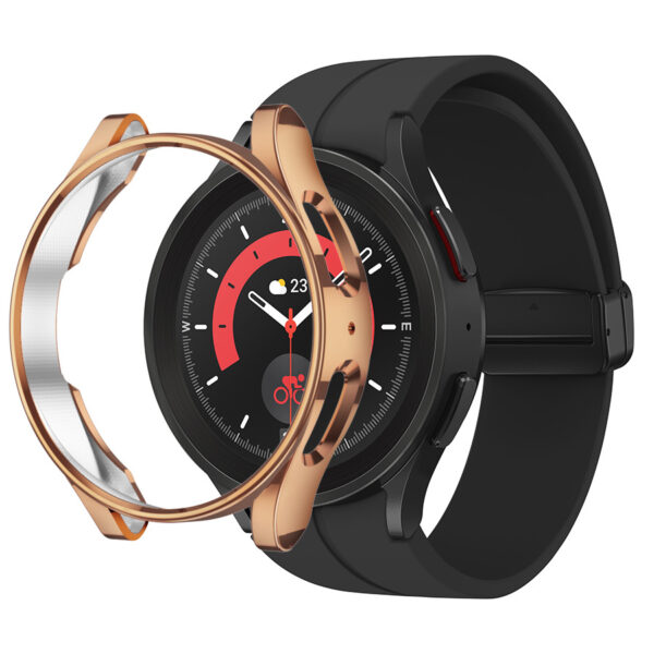 Samsung Samsung Watch Serie Galaxy Watch 5 Pro(45MM) Mode Einfarbig Schutzhülle für die Uhr TPU – Bild 4